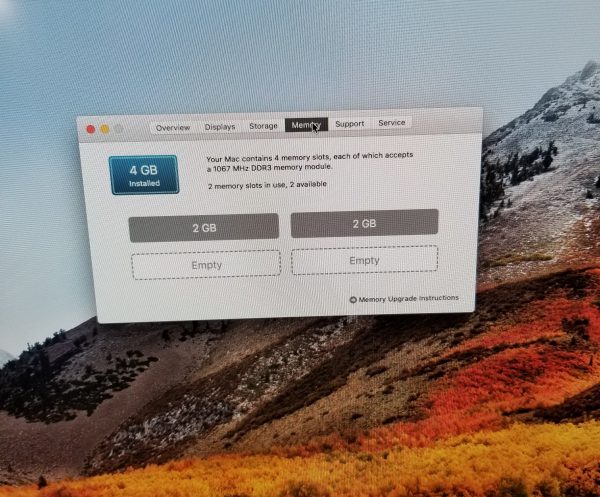 Apple iMac A1311 21.5'' Mid 2011 i5 2.5GHz 4GB 1TB Radeon 6750M 512 MB OS HS - Image 5