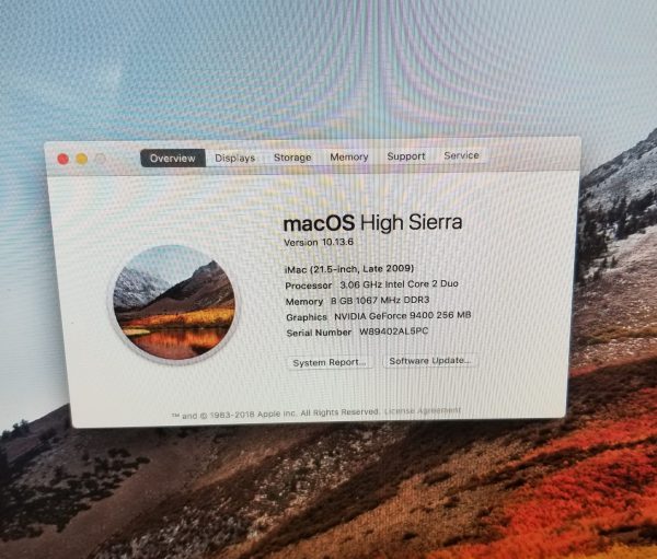 iMac 21.5" A1311 2009 Logic Board w/ NVIDIA 9400 CPU 3.06GHz & RAM 8GB 820-2494-A - Image 2