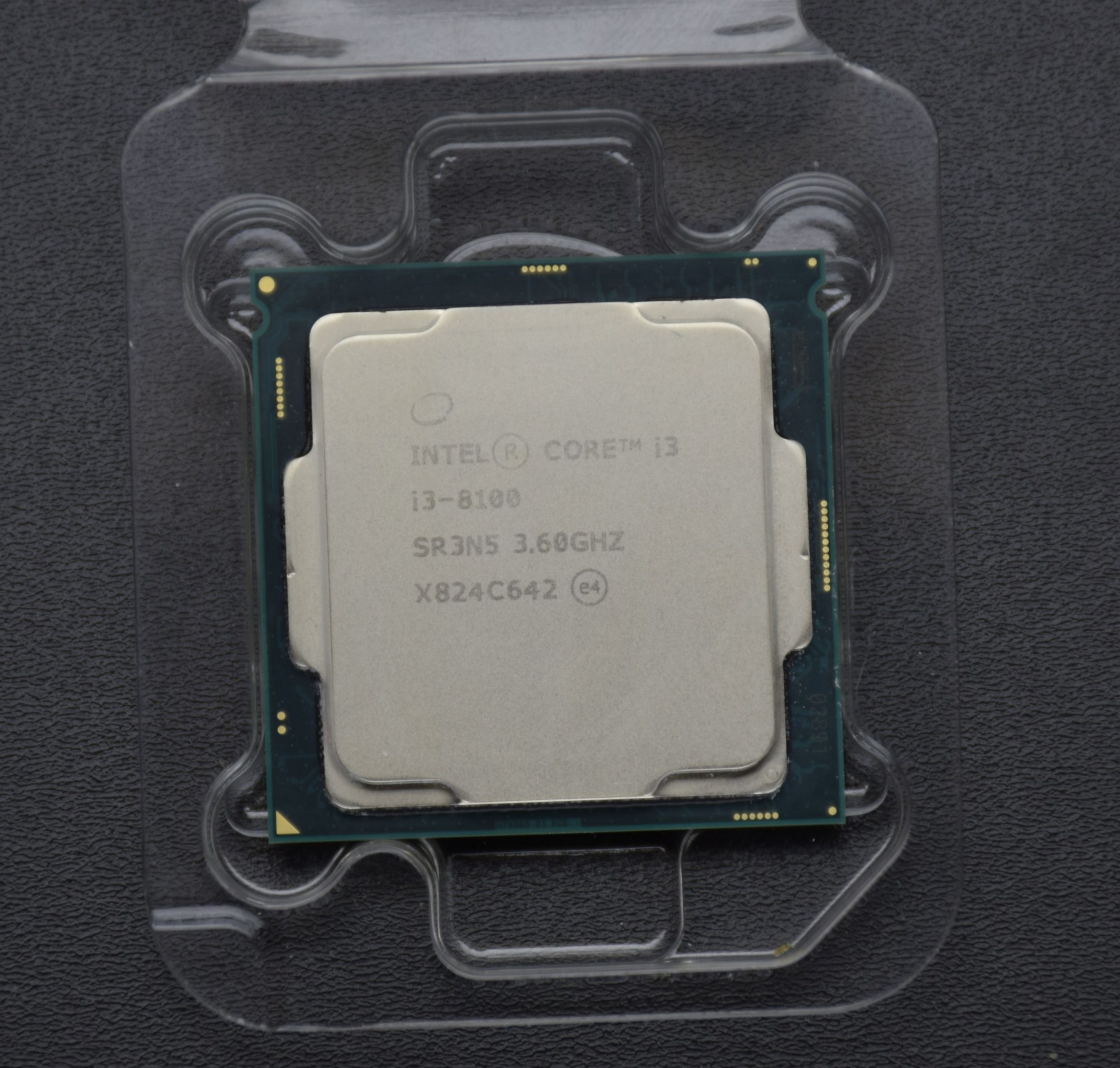 Intel i3-8100 3.60GHz 8th Gen 6MB Cache Quad Core Socket 1151 OEM