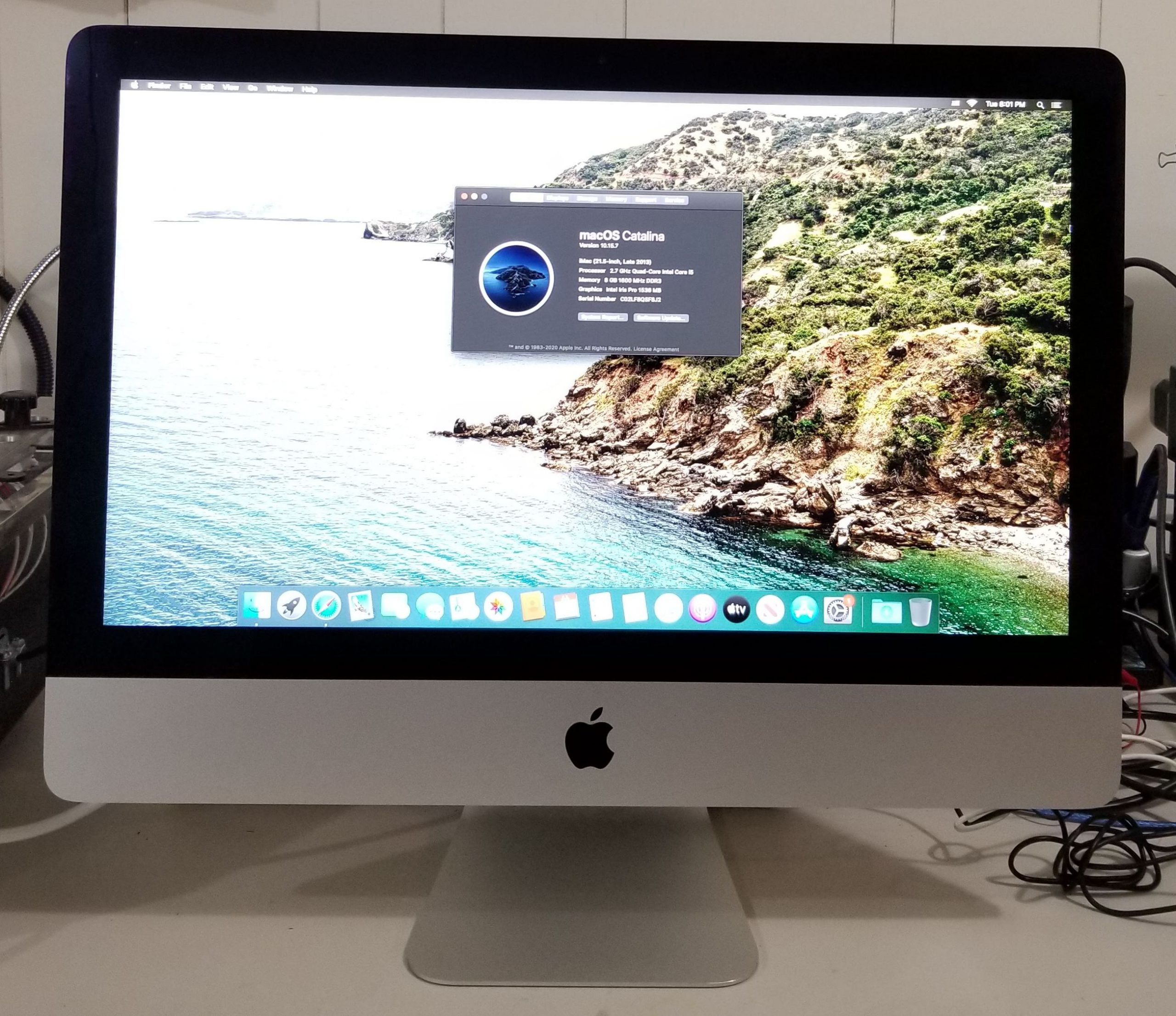 海外並行輸入正規品 Apple 10.15, iMac i5 iMac Computers 21.5inch 
