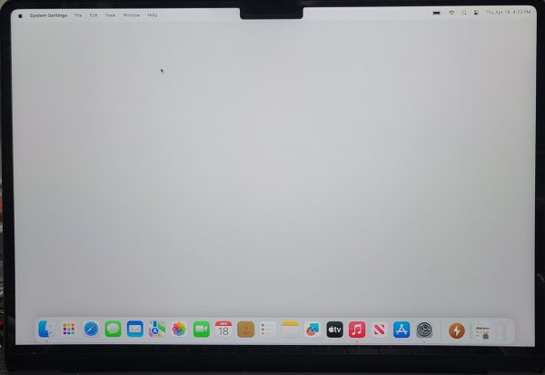 Grd A MacBook Air A2681 M2 2022 13.6" LCD Screen Assembly MIDNIGHT - Image 3